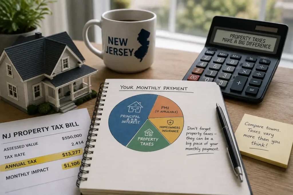New Jersey Property Taxes and Your Monthly Payment: What Buyers Underestimate